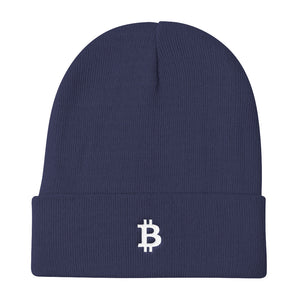 Knit Bitcoin Beanie